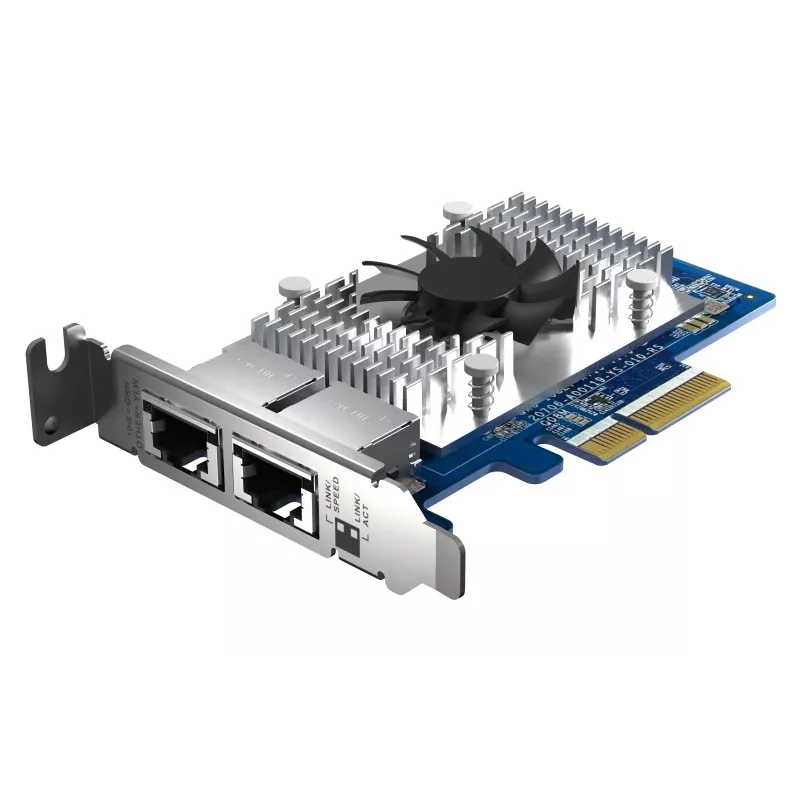 QNAP QXG-10G2T-X710 scheda di rete PCIe 10GbE RJ45 a due porte