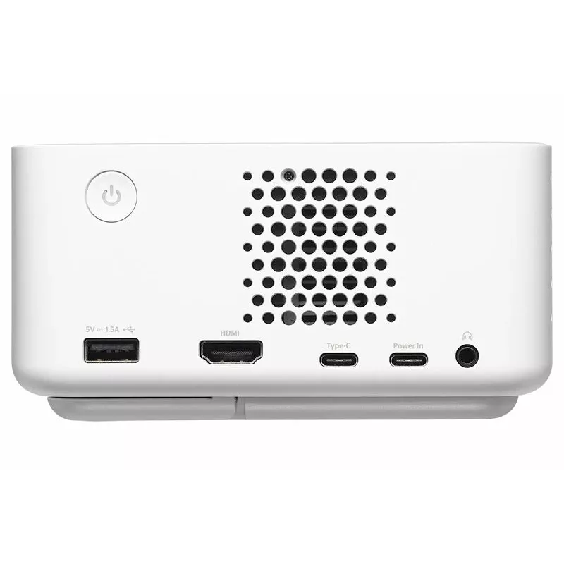Proiettore DLP laser portatile a focale corta Optoma ML1080ST, Full HD 1920x1080, 1200 lm, USB-C, IPX5, bianco