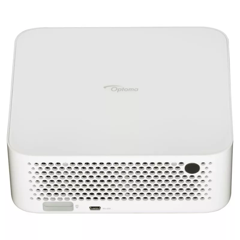 Proiettore DLP laser portatile a focale corta Optoma ML1080ST, Full HD 1920x1080, 1200 lm, USB-C, IPX5, bianco