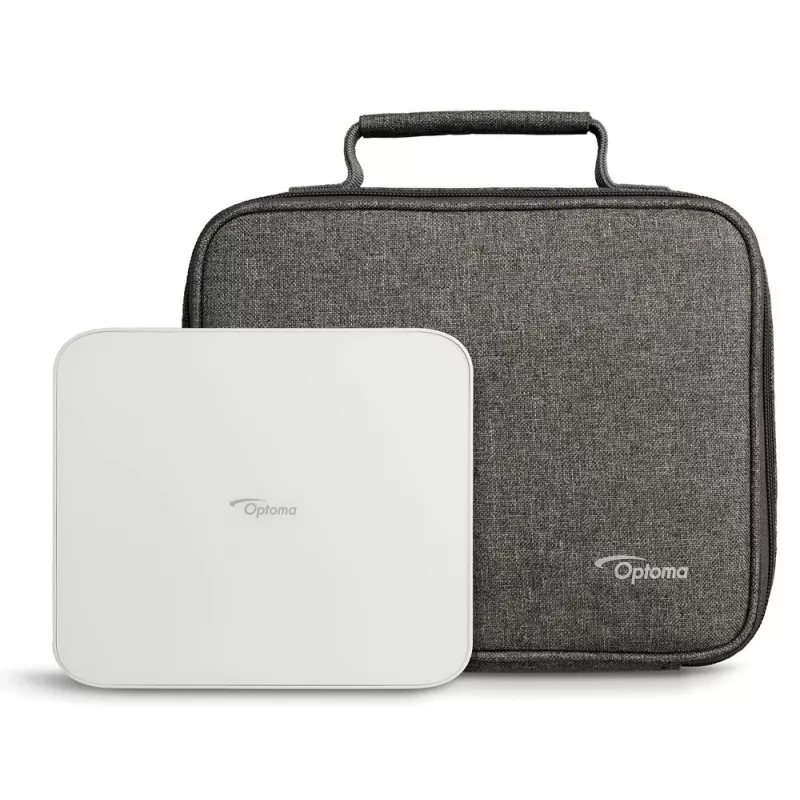 Proiettore DLP laser portatile a focale corta Optoma ML1080ST, Full HD 1920x1080, 1200 lm, USB-C, IPX5, bianco
