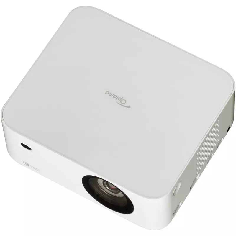 Proiettore DLP laser portatile a focale corta Optoma ML1080ST, Full HD 1920x1080, 1200 lm, USB-C, IPX5, bianco