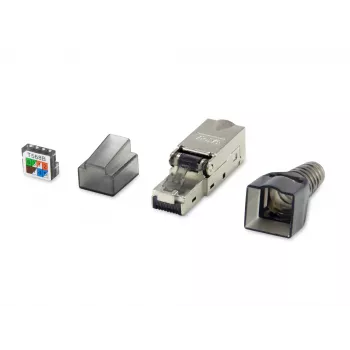 Equip 121171 Connettore a filo RJ-45 Nichel