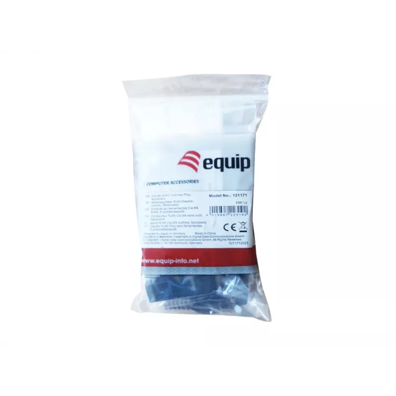 Equip 121171 Connettore a filo RJ-45 Nichel