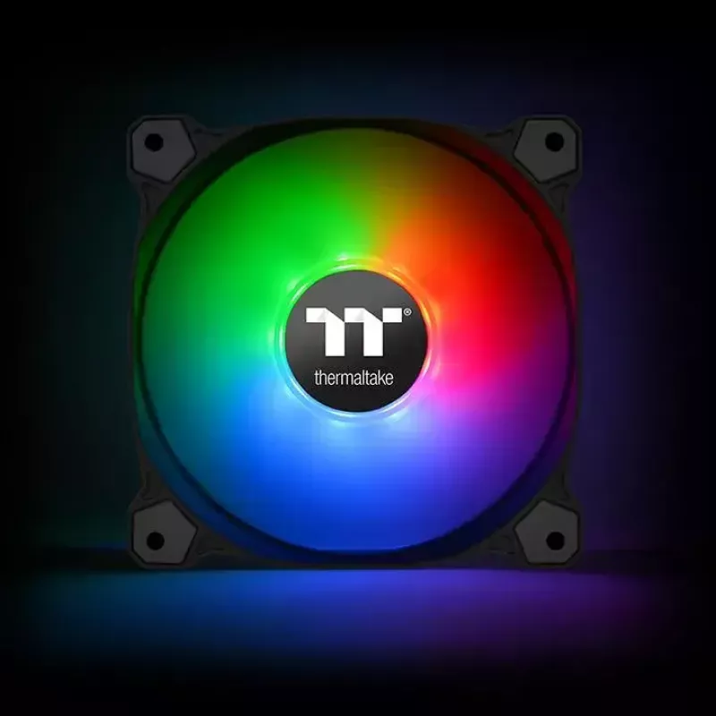 Ventola Thermaltake CL-F080-PL14SW-A 14 cm Nero
