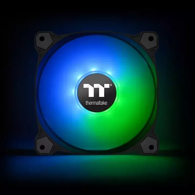 Ventola Thermaltake CL-F080-PL14SW-A 14 cm Nero
