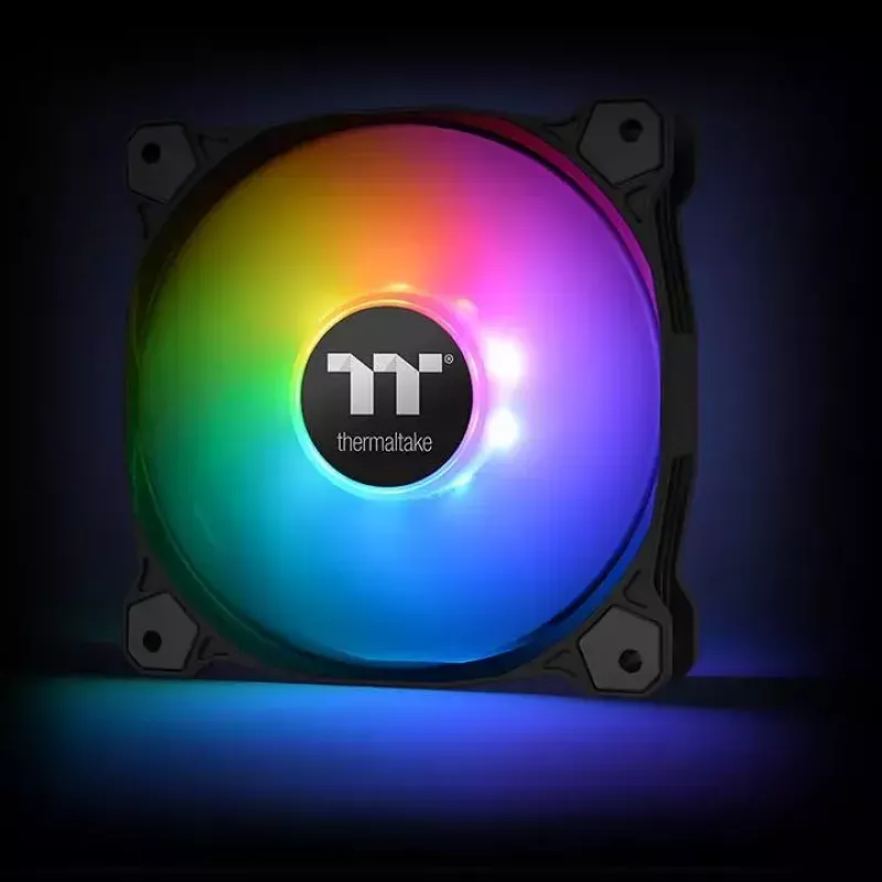 Ventola Thermaltake CL-F080-PL14SW-A 14 cm Nero