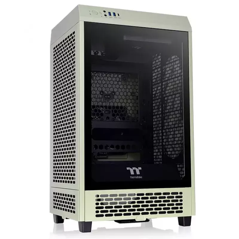 Case PC Thermaltake Tower 200 Mini Tower Verde