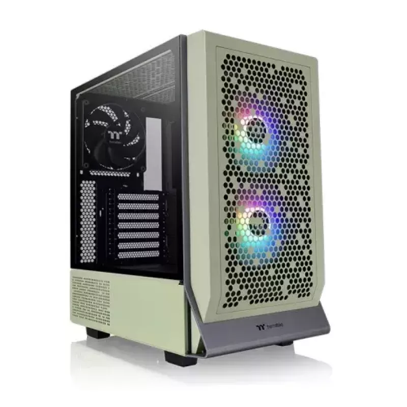 Case PC Thermaltake Ceres 300 TG Midi Tower verde