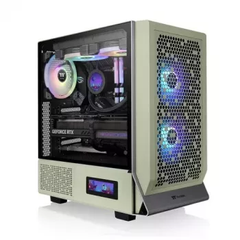 Case PC Thermaltake Ceres 300 TG Midi Tower verde