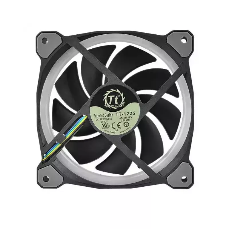 Ventola Thermaltake CL-F076-PL12SW-A 12 cm nero