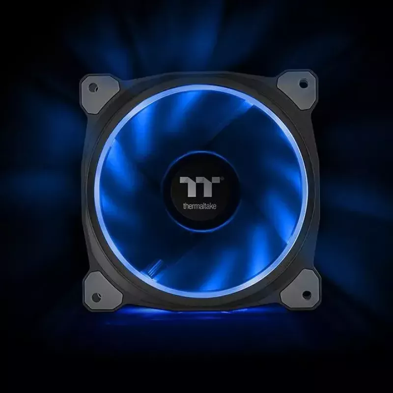 Ventola Thermaltake CL-F076-PL12SW-A 12 cm nero
