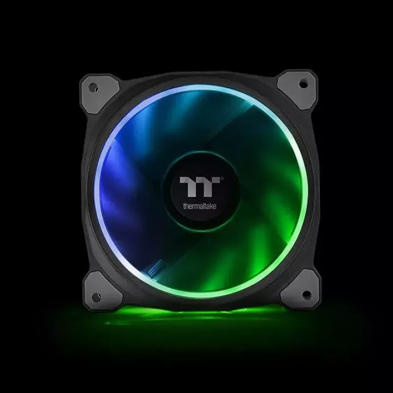 Ventola Thermaltake CL-F076-PL12SW-A 12 cm nero