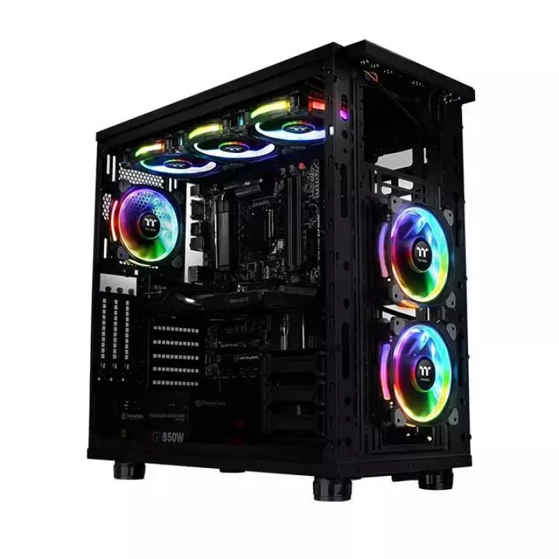 Ventola Thermaltake CL-F076-PL12SW-A 12 cm nero