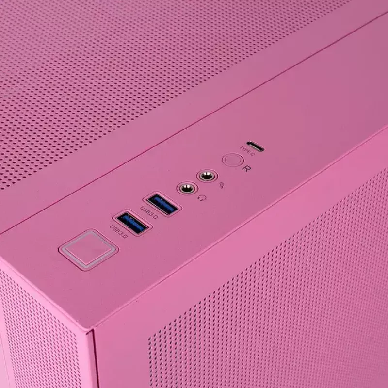 Thermaltake View 380 TG ARGB case Midi Tower per PC, rosa (Bubble Pink)
