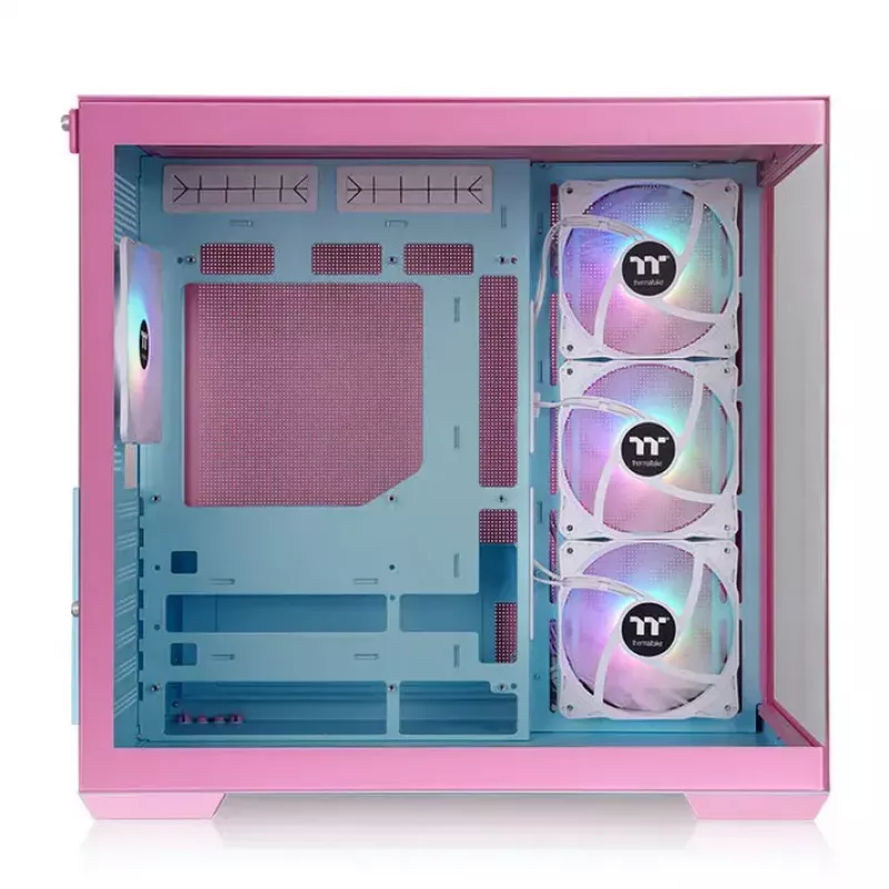 Thermaltake View 380 TG ARGB case Midi Tower per PC, rosa (Bubble Pink)