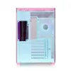 Thermaltake View 380 TG ARGB case Midi Tower per PC, rosa (Bubble Pink)