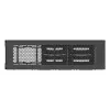 Thermaltake AX100 CA-11C-00D1NN-00 base in acciaio come espansione per AX700, vetro temperato, nera