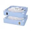 Ventole Thermaltake CT120 EX Reverse ARGB Sync ventole PC Hydrangea Blue