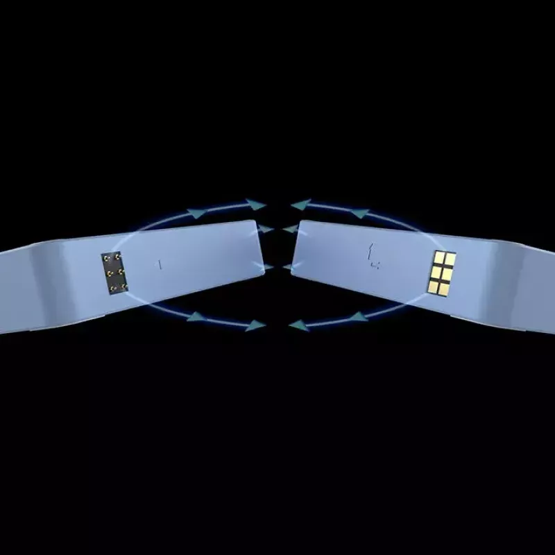 Ventole Thermaltake CT120 EX Reverse ARGB Sync ventole PC Hydrangea Blue