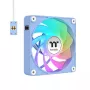 Ventole Thermaltake CT120 EX Reverse ARGB Sync ventole PC Hydrangea Blue