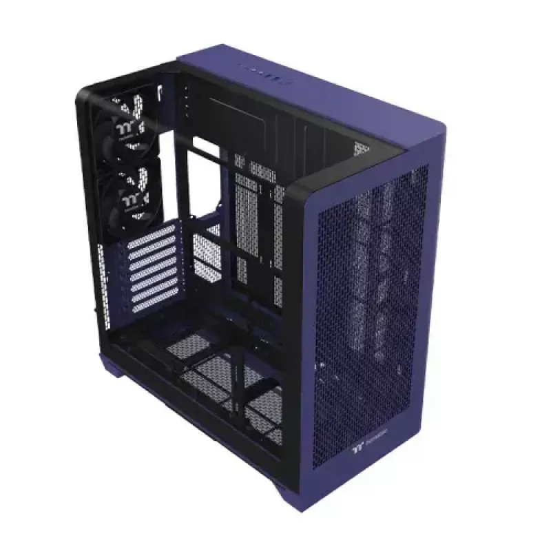 Case per computer Thermaltake CA-11F-00MNWN-00 Midi Tower blu supporto PS2
