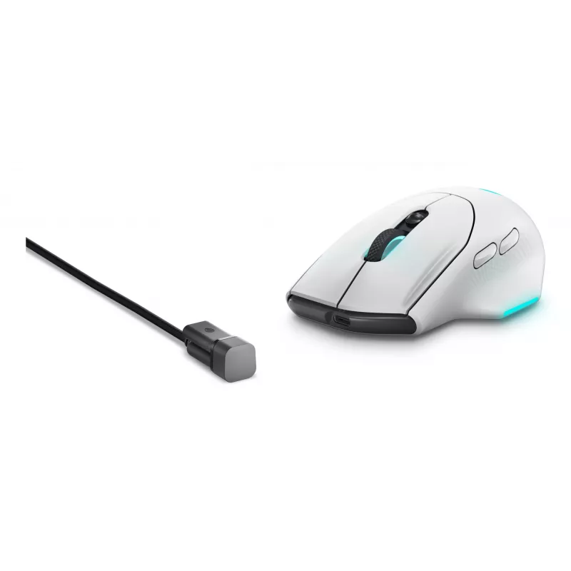 Alienware AW620M Mouse da gaming per destrorsi RF Wireless + USB Type-C Ottico 26000 DPI