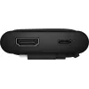 DELL DA225 Cablato USB 3.2 Gen 1 (3.1 Gen 1) Type-C Nero