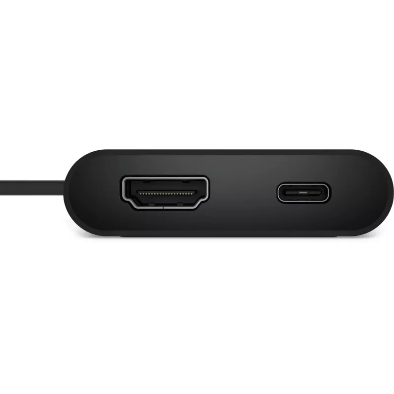 DELL DA225 Cablato USB 3.2 Gen 1 (3.1 Gen 1) Type-C Nero