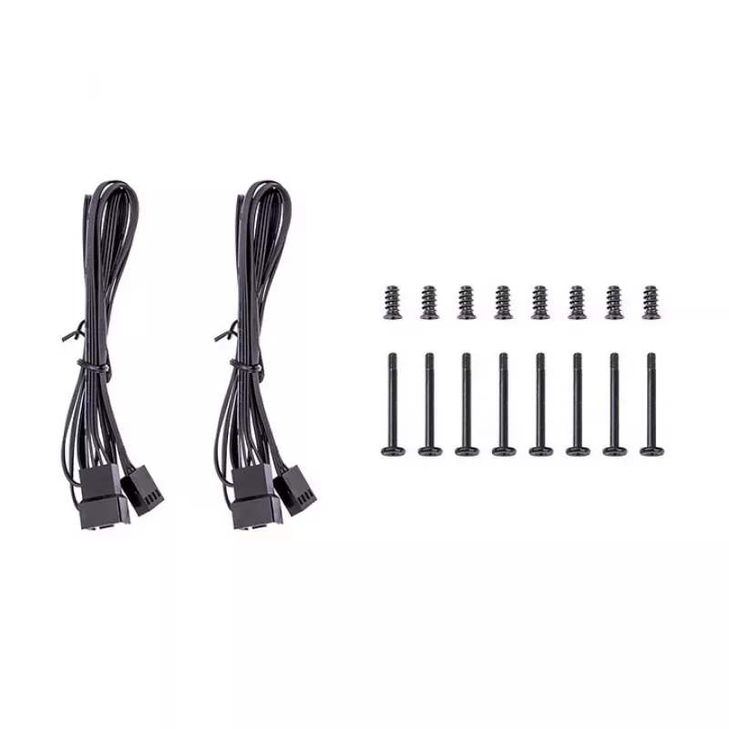 THERMALTAKE Ventola per PC - CT120 - 12 cm - Nero - confezione da 2