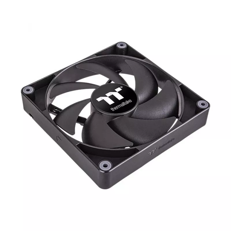 THERMALTAKE Ventola per PC - CT120 - 12 cm - Nero - confezione da 2