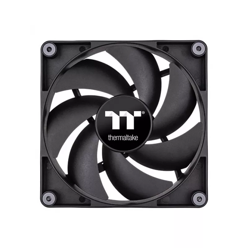 THERMALTAKE Ventola per PC - CT120 - 12 cm - Nero - confezione da 2