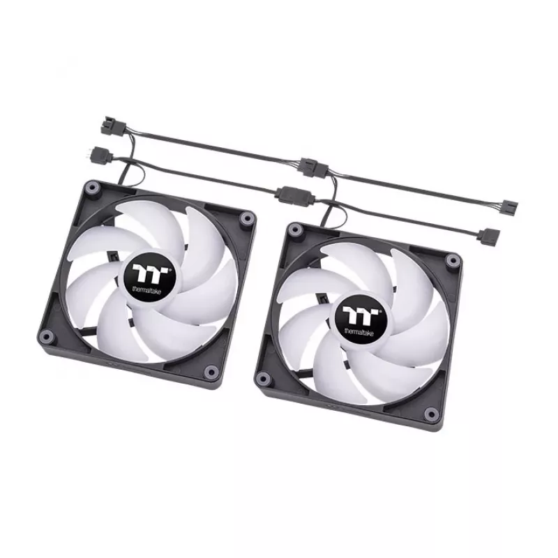 THERMALTAKE Ventola di raffreddamento per PC - CT140 ARGB Sync - 14 cm - Nero - confezione da 2