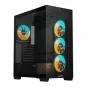 GIGABYTE C500 PANORAMIC STEALTH Midi Tower nero