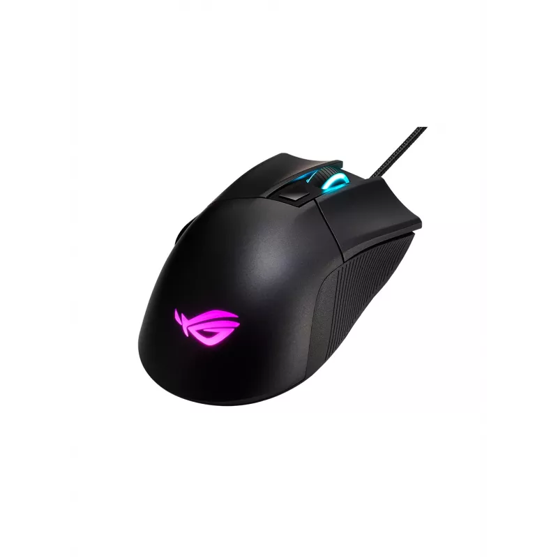 ASUS ROG Gladius II Core mouse gaming per destrimani USB Type-A ottico 6200 DPI