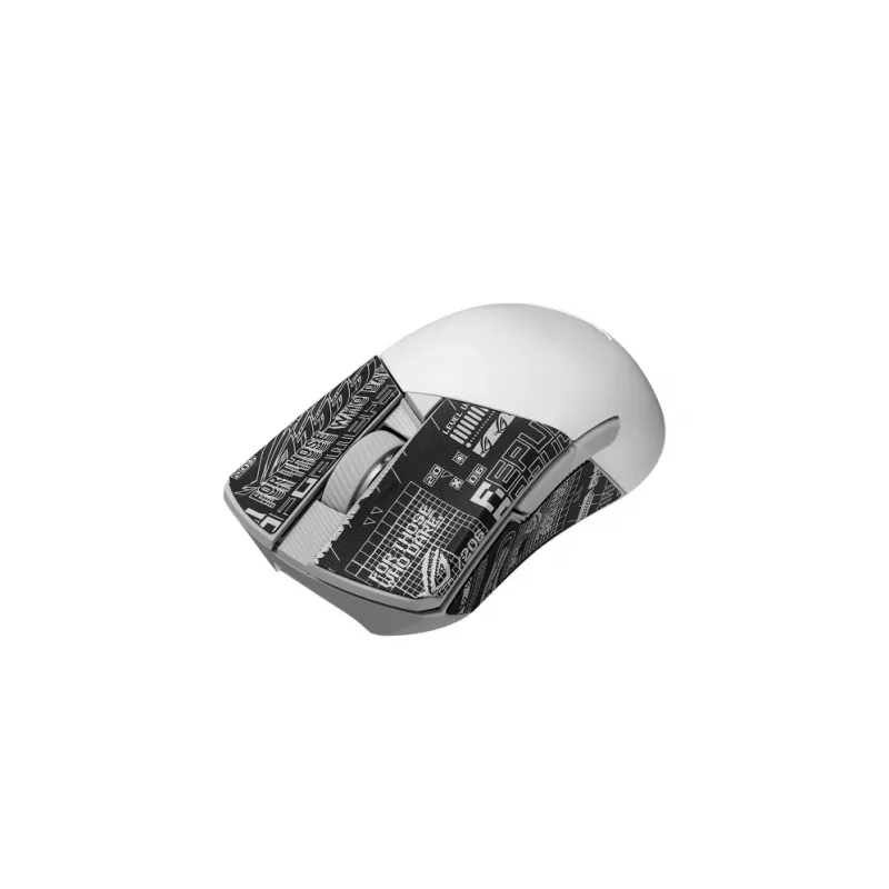 ASUS ROG Gladius III Wireless Aimpoint White Mouse Gaming Destrorso RF Wireless + Bluetooth + USB Type-A Ottico 36000 DPI