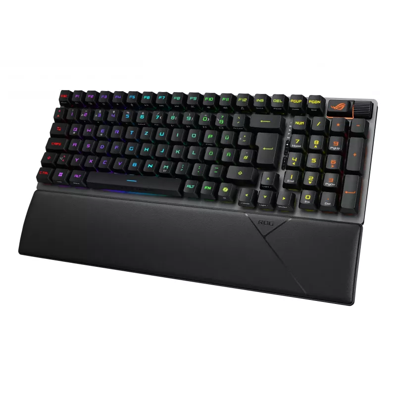 ASUS ROG Strix Scope II 96 RX tastiera gaming wireless USB + RF Wireless + Bluetooth nero