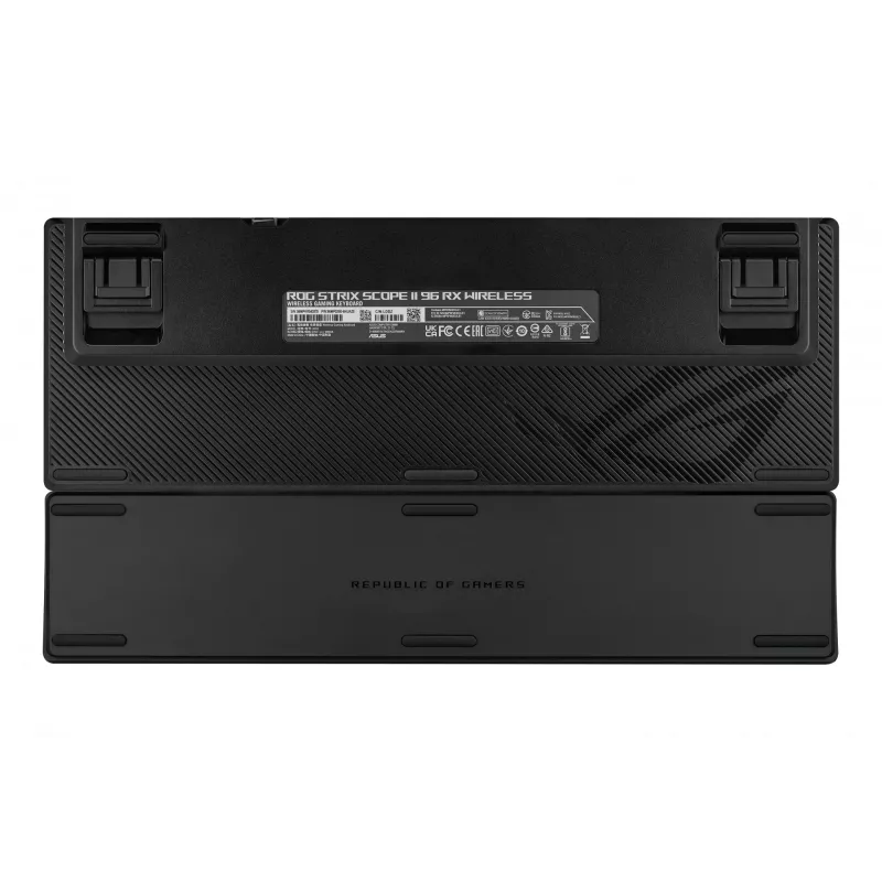 ASUS ROG Strix Scope II 96 RX tastiera gaming wireless USB + RF Wireless + Bluetooth nero