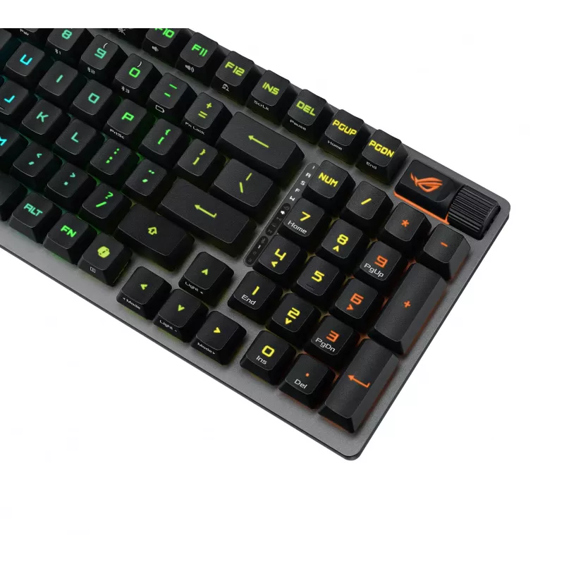 ASUS ROG Strix Scope II 96 RX tastiera gaming wireless USB + RF Wireless + Bluetooth nero