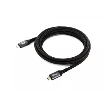Equip cavo USB4 Gen 2x2 C a C, M/M, 2,0m, 4K/60Hz, 20 Gbit/s, PD 100W
