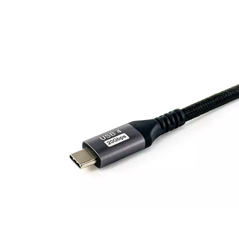 Equip cavo USB4 Gen 2x2 C a C, M/M, 2,0m, 4K/60Hz, 20 Gbit/s, PD 100W
