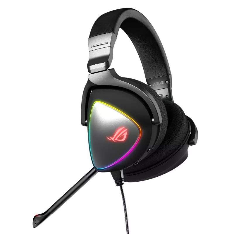 ASUS ROG Delta headset gaming con filo nero