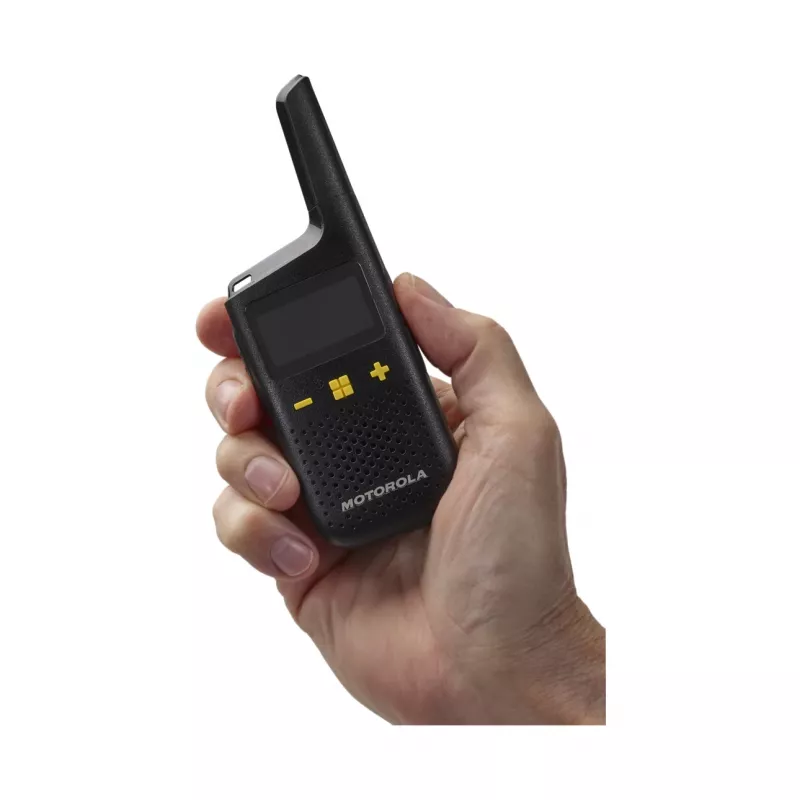 Motorola XT185 ricetrasmettitore 16 canali 446.00625 - 446.19375 MHz nero