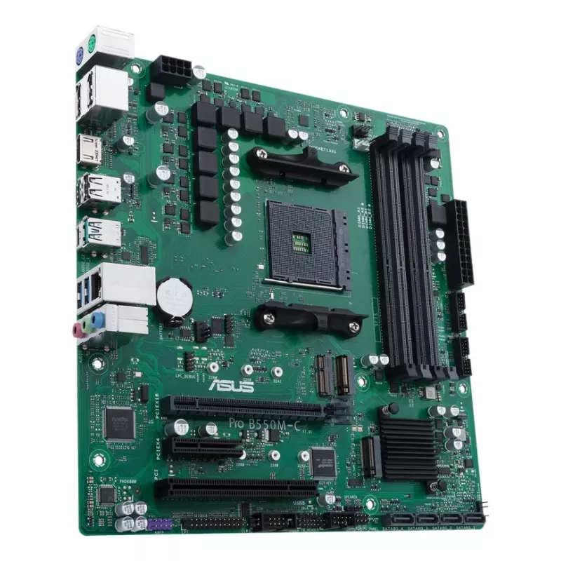 Scheda madre ASUS PRO B550M-C/CSM AMD B550 Socket AM4 micro ATX