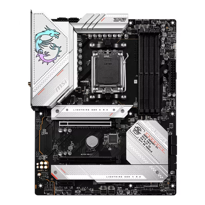 Scheda madre MSI MPG B650 EDGE WIFI, AMD B650, Socket AM5, ATX