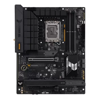 Scheda madre ASUS TUF GAMING H770-PRO WIFI — Intel H770, LGA 1700, ATX, DDR5, 4x DIMM, 128GB, Wi‑Fi 6, 2.5Gb LAN, 4x M.2