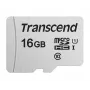 Transcend scheda MicroSDHC 300S 16GB UHS-I U1 senza adattatore