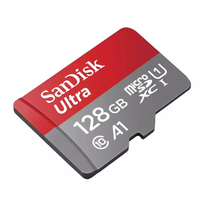 Memoria flash SanDisk 128 GB MicroSDXC UHS-I Classe 10 SDSQUAB-128G-GN6FA