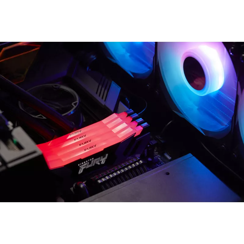 Kingston Technology FURY 96GB 6400MT/s DDR5 CL32 DIMM (Kit da 2) Renegade RGB XMP