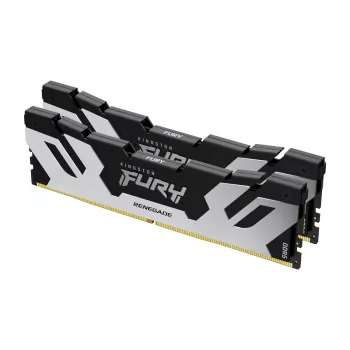 Kingston Technology FURY 96GB 6400MT/s DDR5 CL32 DIMM (Kit da 2) Renegade argento XMP