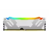 Kingston Technology FURY 64GB 6400MT/s DDR5 CL32 DIMM (Kit da 2) Renegade RGB bianco XMP
